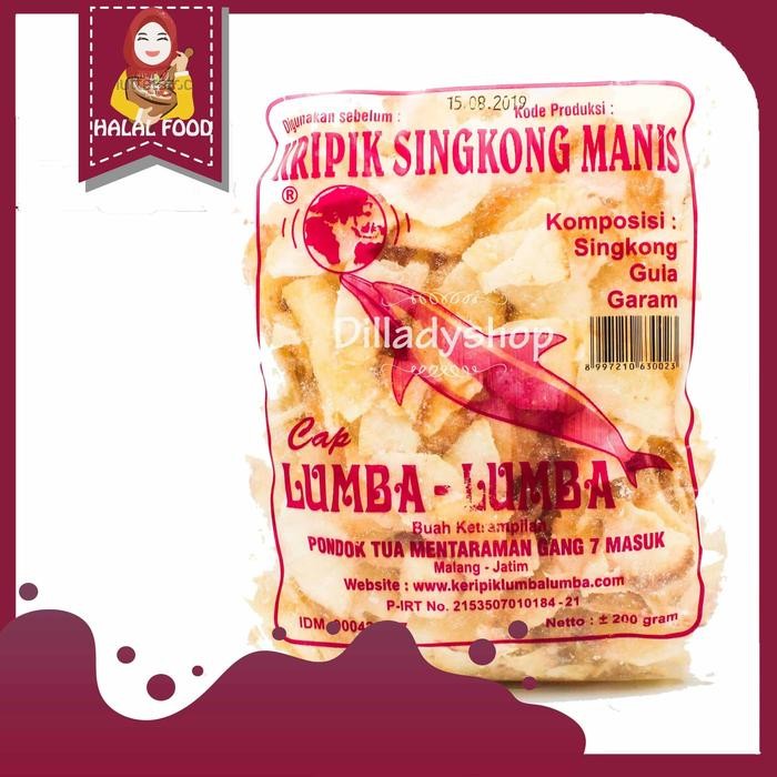 

New KERIPIK SINGKONG CAP LUMBA - LUMBA