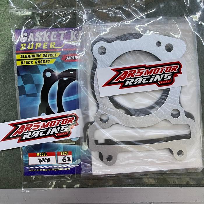 Gasket Paking Brt Blok Head Mx King - Mx New - Vixion - R15 - Xabre