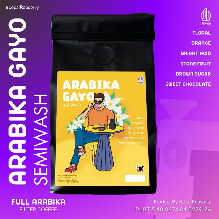 

PREMIUM Kopi Arabika Aceh Gayo Premium 1kg (biji/bubuk)
