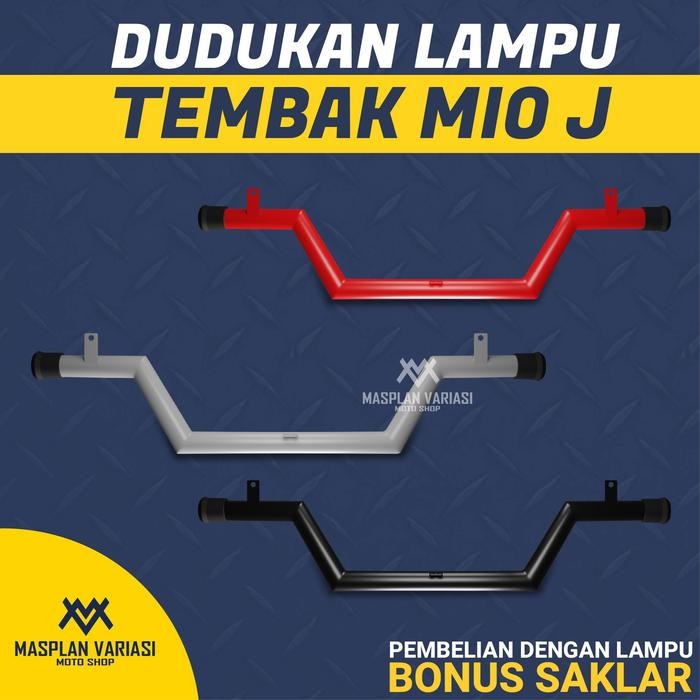 PREMIUM Dudukan Lampu Tembak Motor Yamaha Mio J Dan Breket Dudukan Lampu Mio J