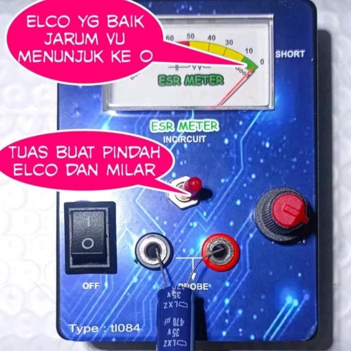 esr meter analog ic jrc4558