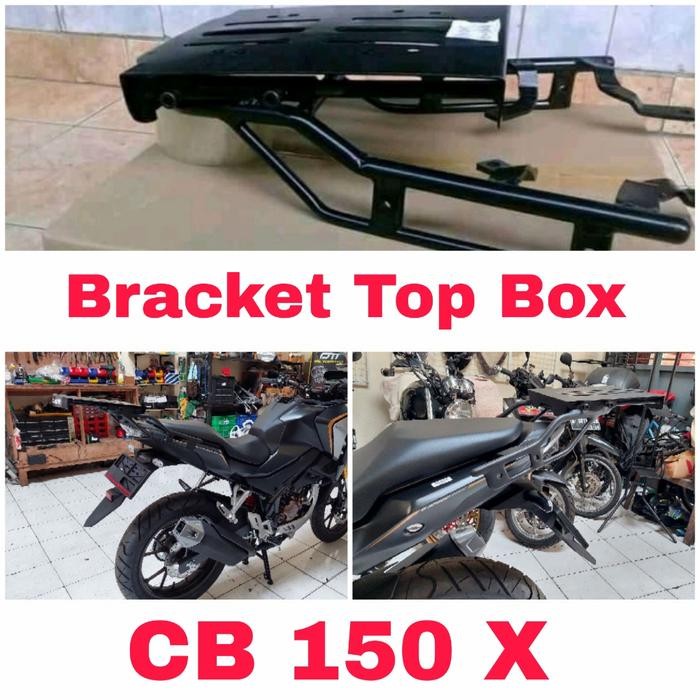 PREMIUM Bracket Box CB150X Geser Breket Top BOX Honda CB 150 X Replika Kucay