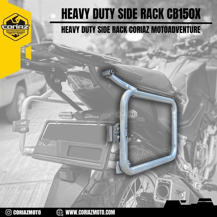 PREMIUM Breket Sidebox / Heavy Duty Siderack CB150X Coriaz