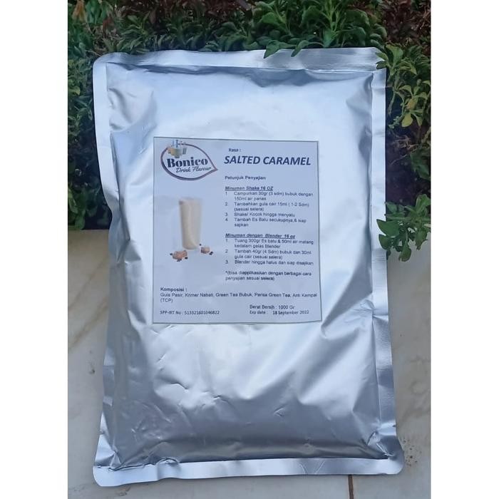 

PREMIUM BONICO SALTED CARAMEL drink powder 1kg Bubuk minuman KARAMEL ASIN