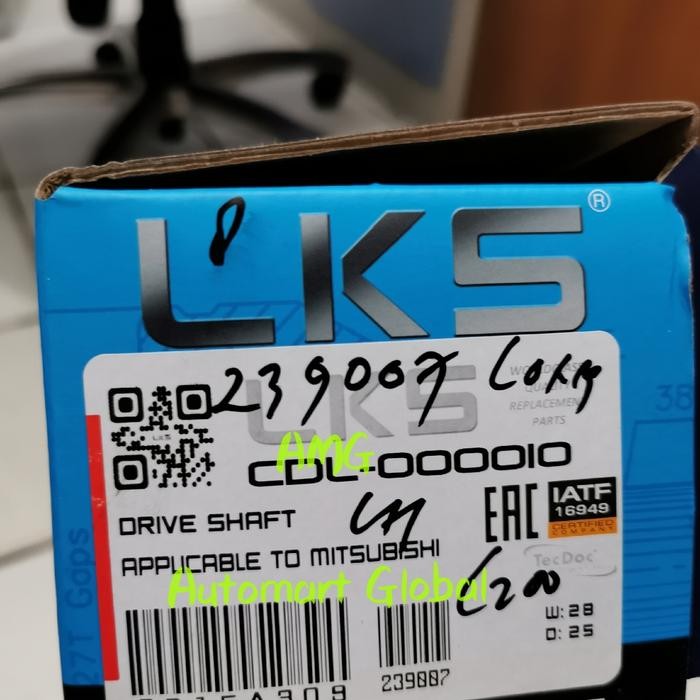 As Roda Depan L200 Strada Cv Joint Assy L200 Strada