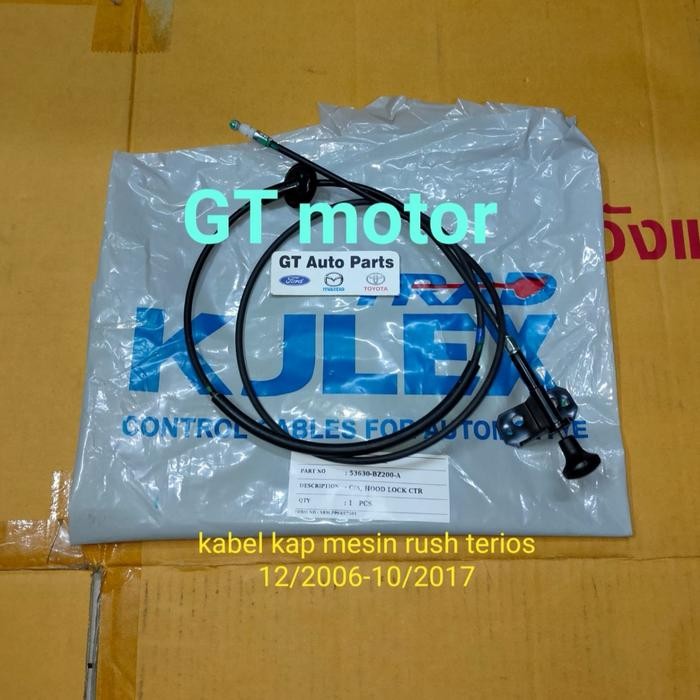 Kabel Kap Mesin Kabel Tarikan Kap Motor Rush Terios 2006-2017