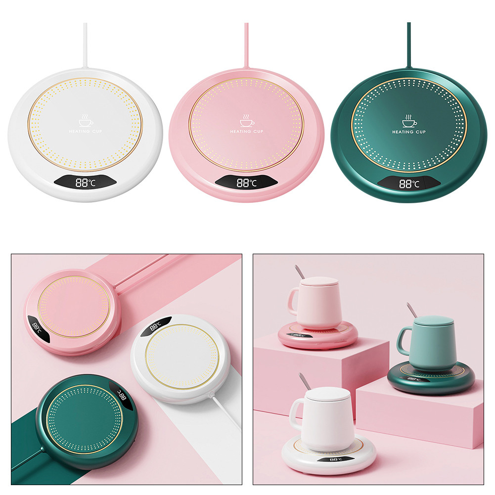 Coffee Mug Warmer Auto Shut Off Desk Mug Warmer Smart Coffee Cup Warmer Portable Cup Warmer for Heat