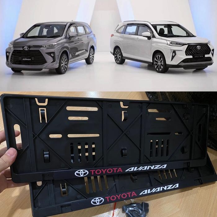 COVER PLAT NOMOR MOBIL TOYOTA AVANZA