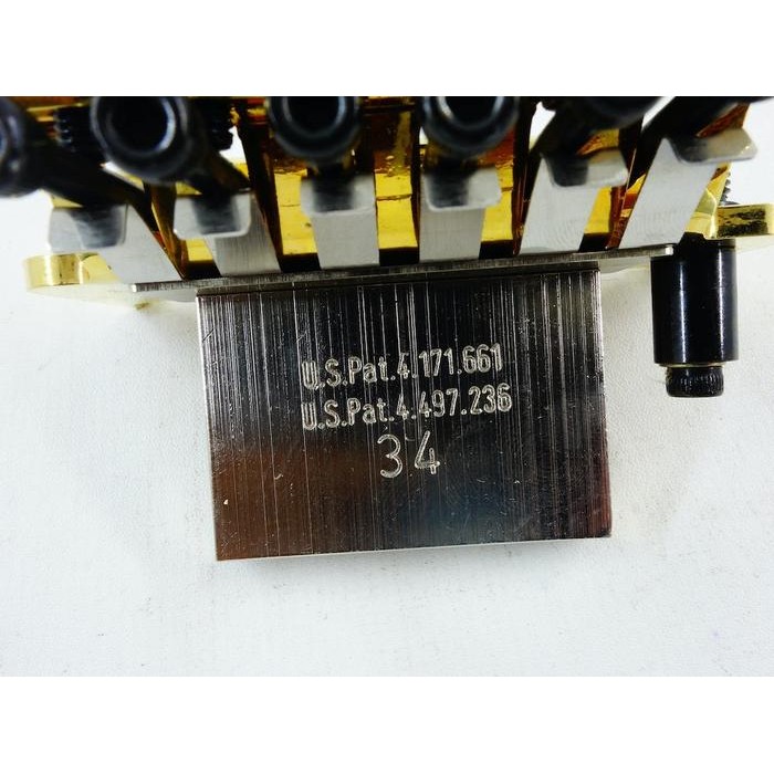 FLOYD ROSE ORIGINAL FRTO3000 TREMOLO BRIDGE GOLD