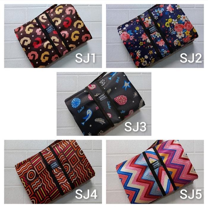 Tikar lipat ukuran super jumbo praktis serbaguna waterproof