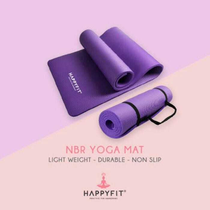 Matras Yoga 10Mm / Yoga Mat Tebal / Matras Olahraga / Yoga Matras #Gratisongkir