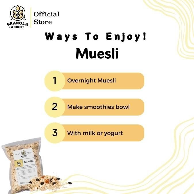 

Muesli Fruit & Seed 500G - By Granola Addict