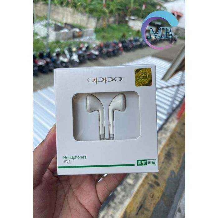 (Expert) Headset Oppo Original 100% Headset Oppo F9 F7 F5 F3 A15 a5 A9 F11 pro
