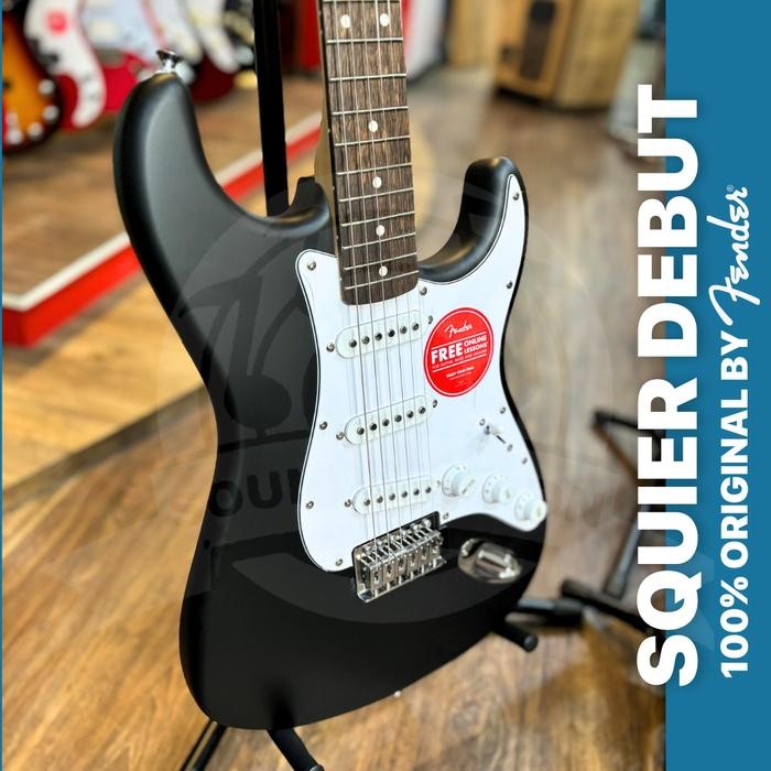 PAKET LENGKAP GITAR SQUIER STRATOCASTER MM Electric Guitar 100% ORI