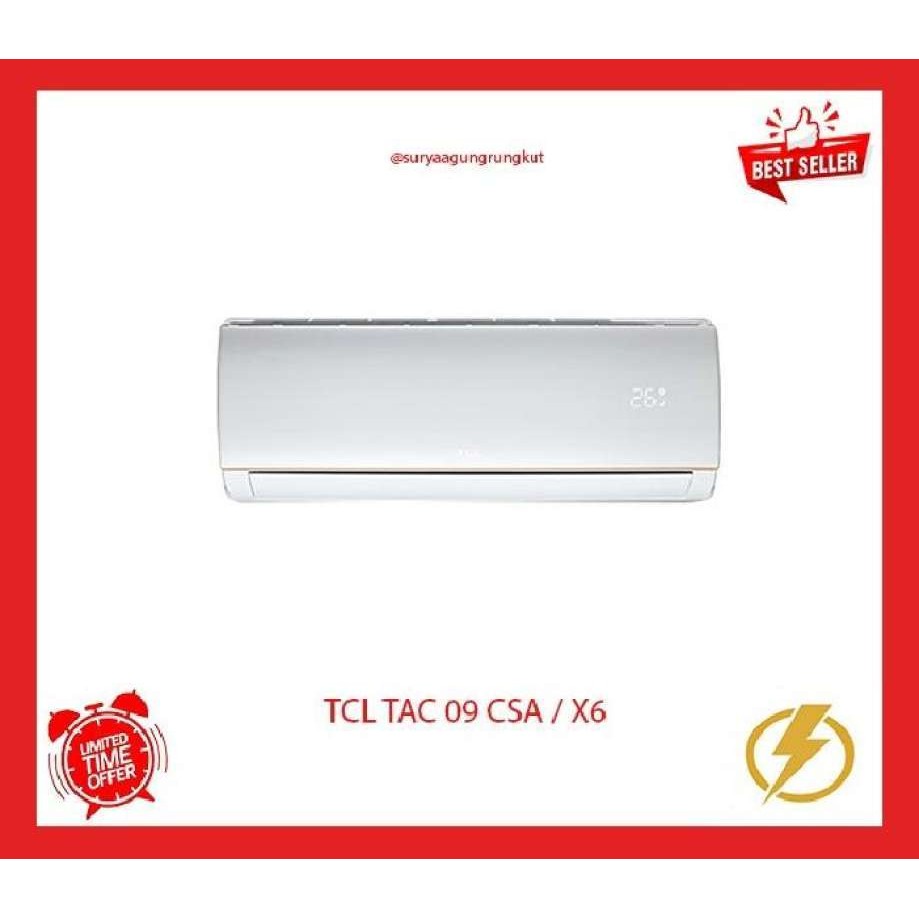 AC SPLIT TCL 1 PK 815 WATT STANDARD TAC - 09 CSA / X6