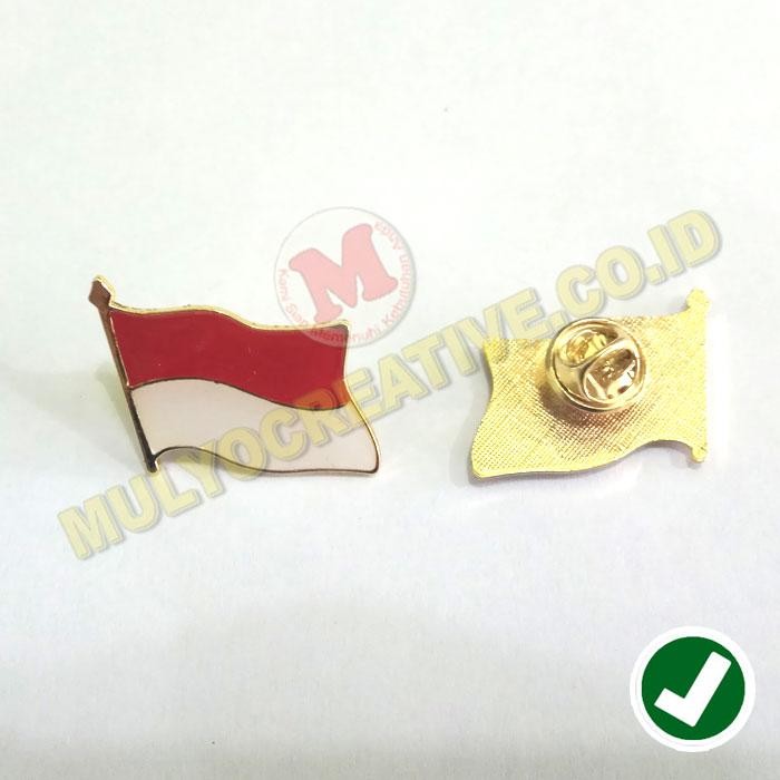 

Pin Bros Bendera Indonesia 2.3cm PREMIUM