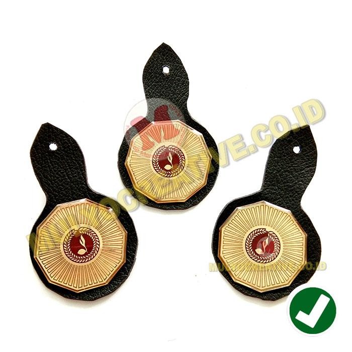 

Lencana Tanda Jabatan Andalan Ranting Warna Coklat - Lencana Pramuka PREMIUM