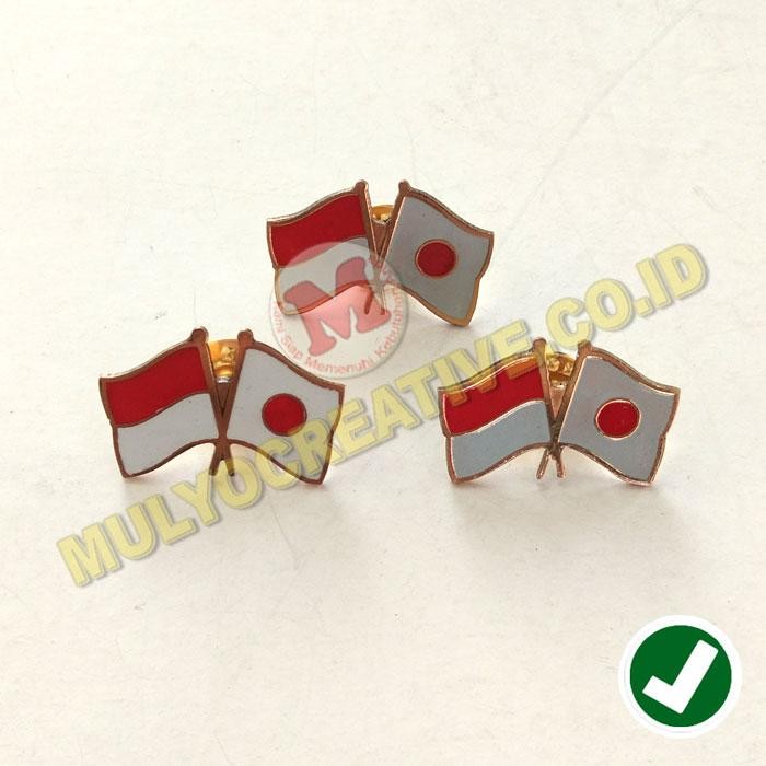 

Pin Bendera Persahabatan Negara Indonesia Dan Jepang PREMIUM