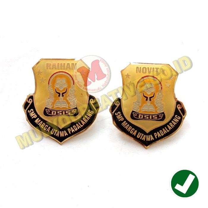 

Lencana Fiber Logo Osis Sekolah - Pin Anggota Osis Warna Kuning PREMIUM
