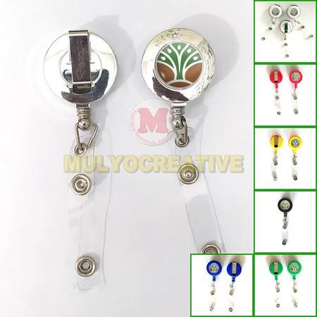 

ID Card Holder Logo Kementerian Kehutanan Gantungan ID Card Yoyo Kemenhut PREMIUM