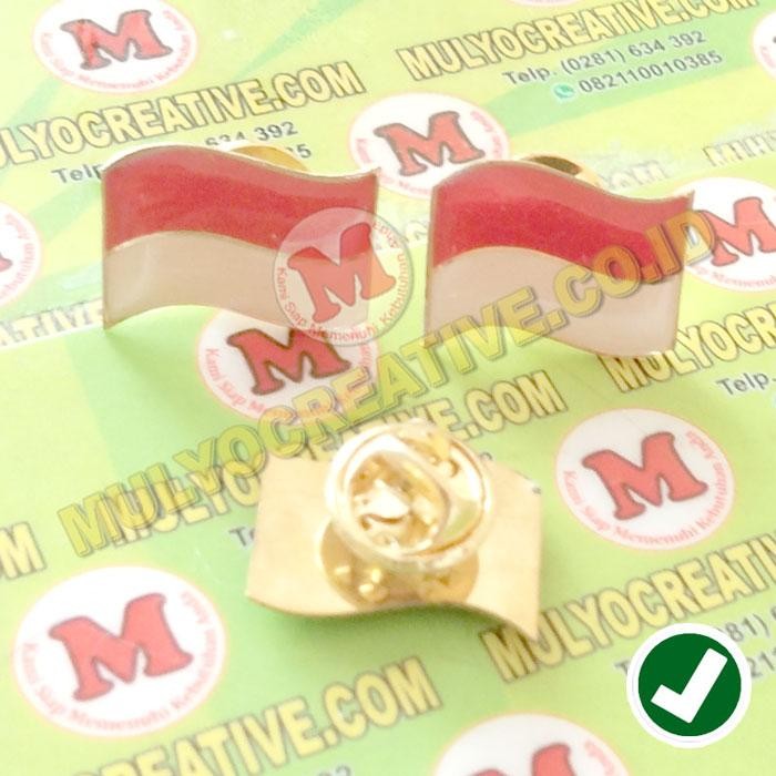 

Pin Bendera Merah Putih Ukuran 2 Cm - Lencana Paskibra Custom PREMIUM