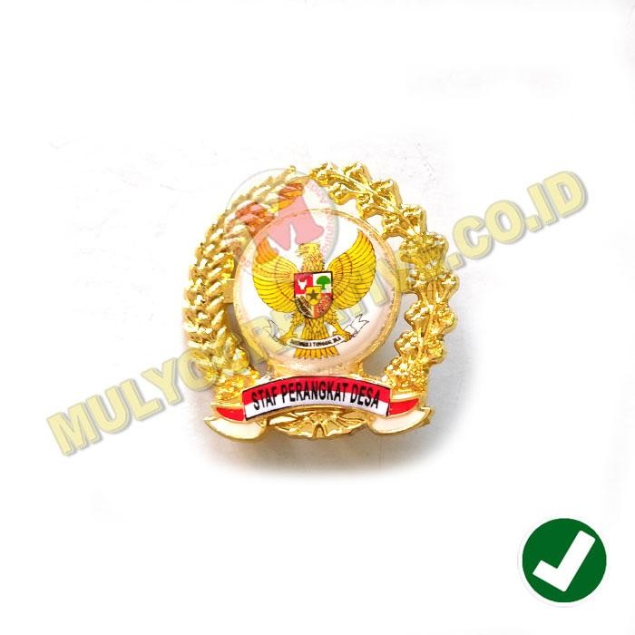 

Pin Staf Perangkat Desa Model Padi Kapas Lencana Pin Staf Desa Murah PREMIUM