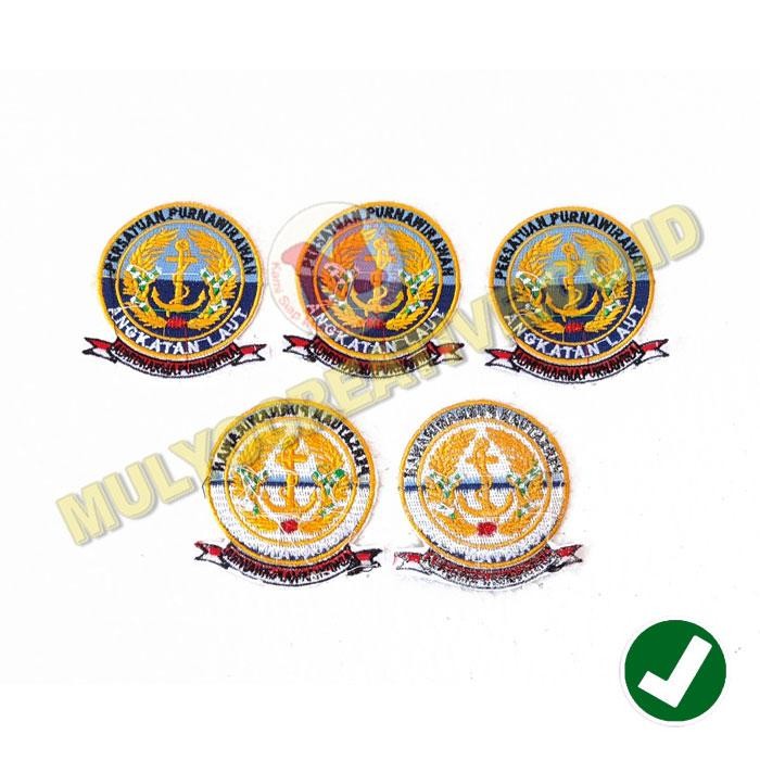 

Emblem Bordir Logo Persatuan Purnawirawan Angkatan Laut PREMIUM