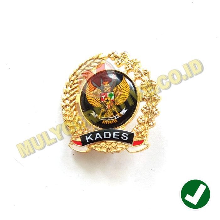 

Lencana Kades - Lencana Kepala Desa Model Padi Dan Kapas PREMIUM
