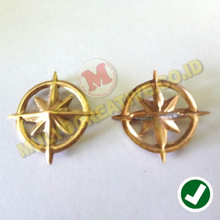 

Pin Pelayaran Logo Mata Angin - Pin Penjuru Angin PREMIUM
