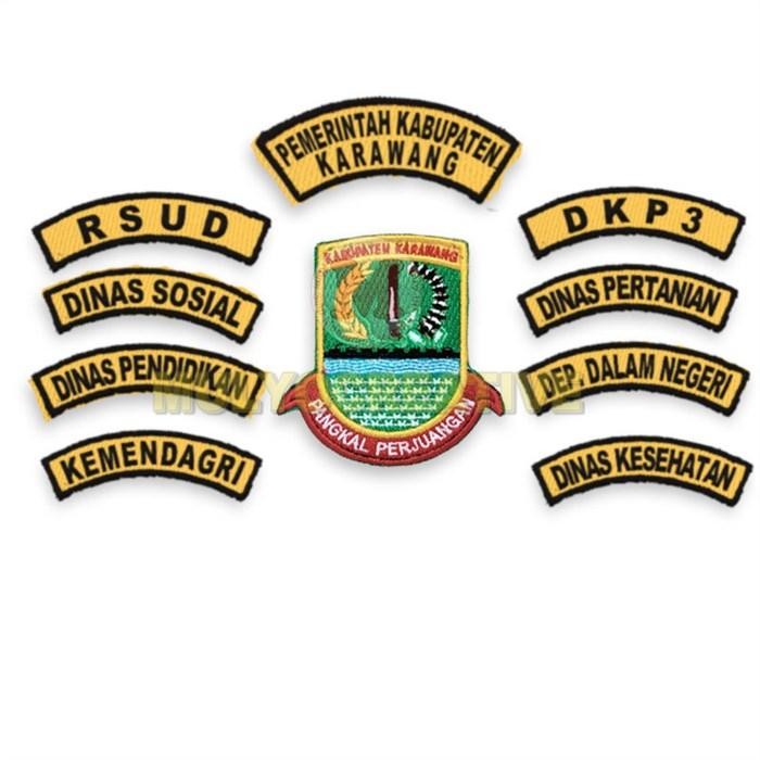 

Bed Bordir Logo Dinas Kabupaten Karawang - Bordir PemKab Karawang PREMIUM