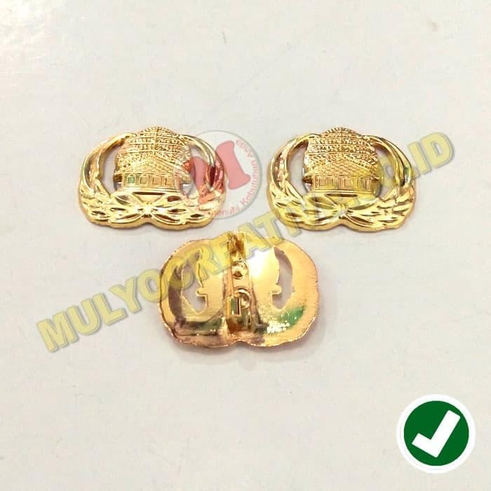 

Lencana Bross Korpri Bahan Logam Kuningan - Pin Korpri Pengait Peniti PREMIUM