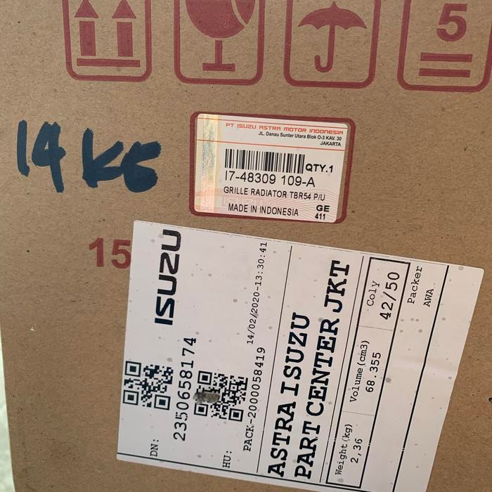 Terbaik Gril Depan Panther Pick Up 2010 Original