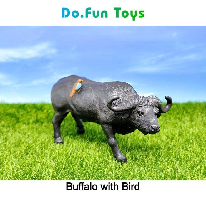 Buffalo Animal Figure/ Miniatur Mainan Binatang Kerbau