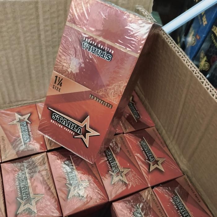 

Kerts Starla 1 1/4 Kertas Coklat 1 Box