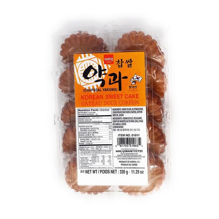 

Ready Wang Korean Sweet Cake /Chapsal Yakgwa 320Gr