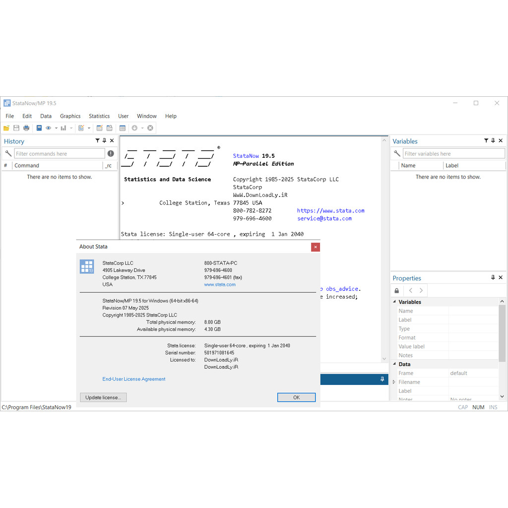StataNow MP 19.5 x64 Free Flashdisk 16 Gb