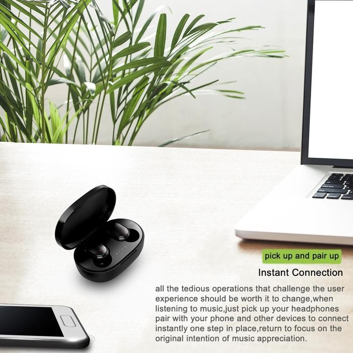 (Expert) BENCO TWS Headset Bluetooth 5.0 HD Earphone Wireless Touch IPX4 Anti