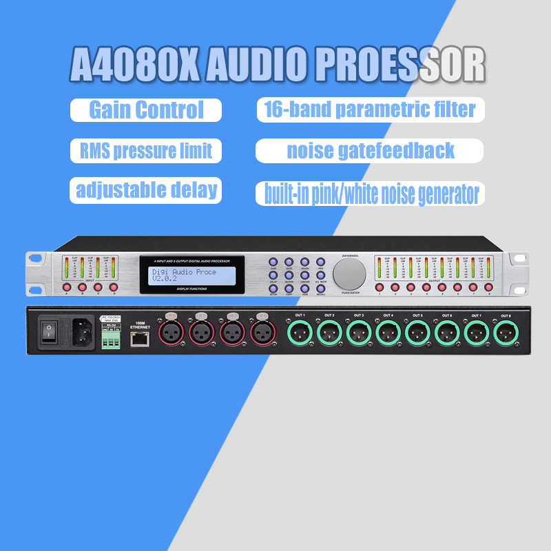 Baru A4080X profession Audio Processor Digital Effects Processor Professional Sound Controller Syste