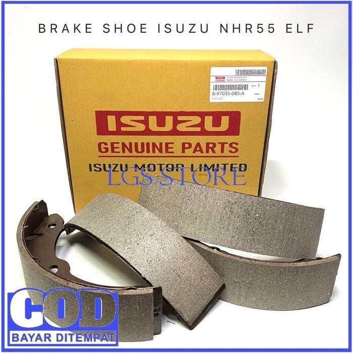 BRAKE SHOE NHR55 - BRAKE SHOE ISUZU NHR55 ELF - KAMPAS REM DEPAN BELAKANG ISUZU NHR55 ELF