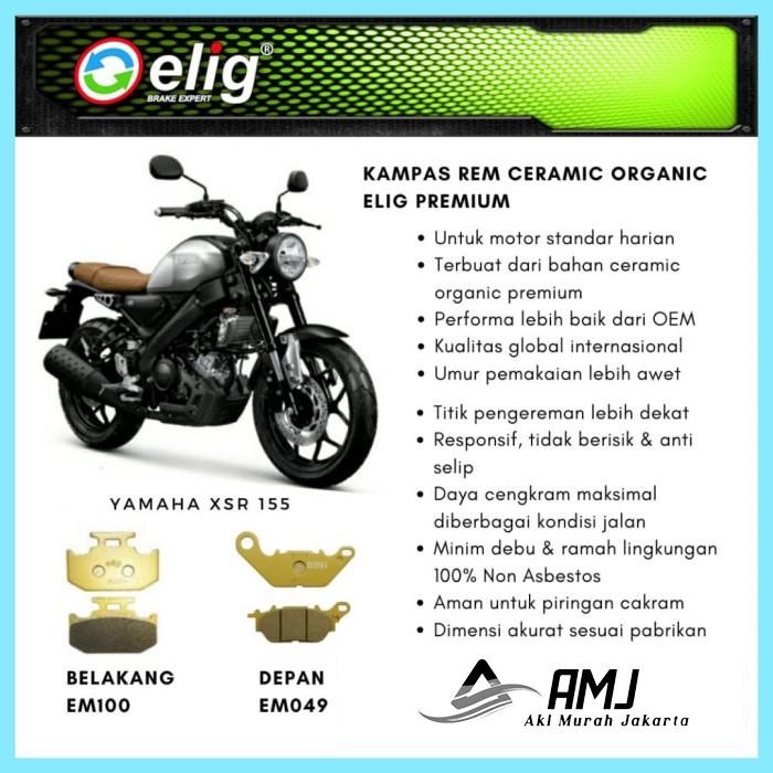 El Kampas Rem Depan Belakang Yamaha XSR 155 EM100 - EM049