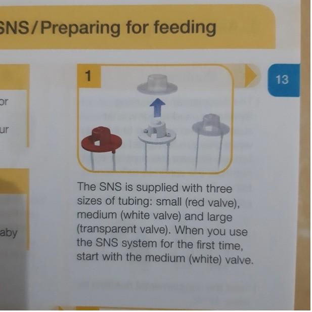 SPAREPART SNS -SUPPLEMENTAL NURSING SYSTEM (MEDELA) -