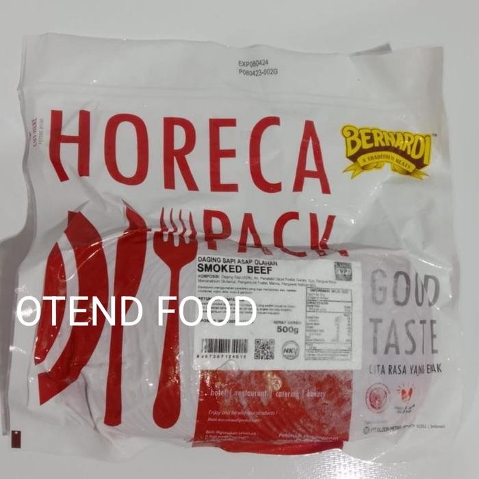 

New Smoked Beef Bernardi VP 500 gr