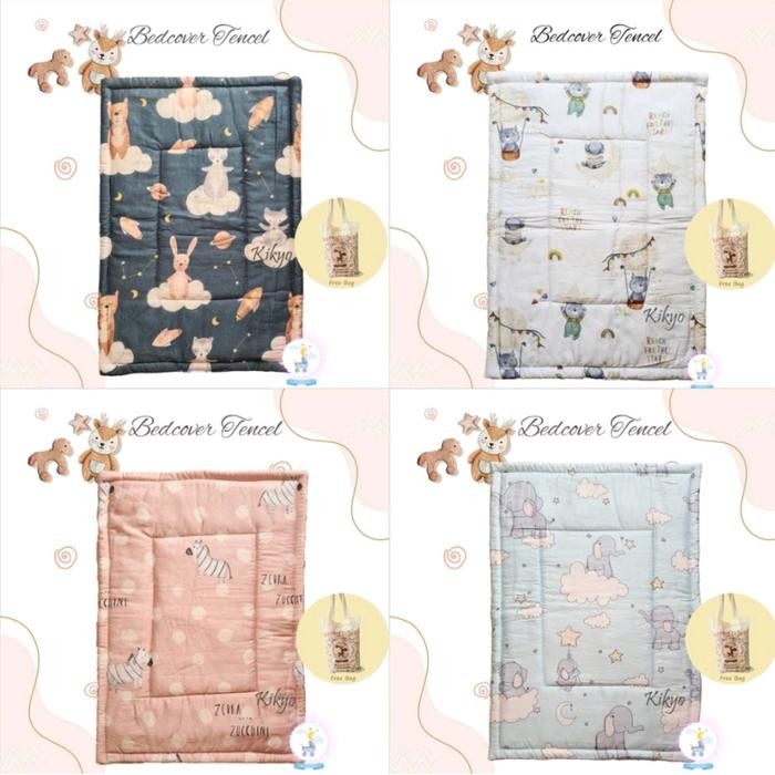 Bedcover Baby Tencel Bedcover Bayi Tencel Selimut Bayi Tencel