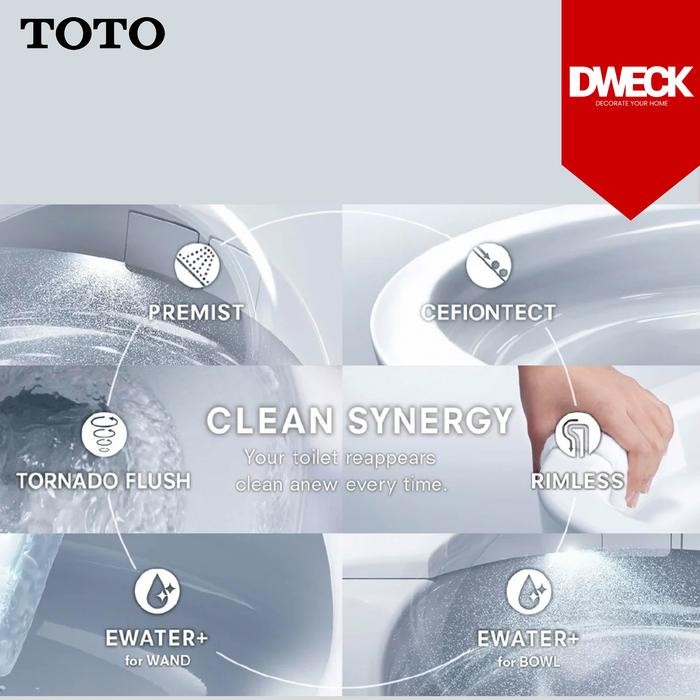 CLOSET JONGKOK TOTO CE9 ORIGINAL / CLOSET JONGKOK TOTO