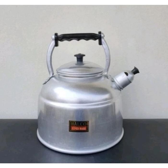 teko halco bunyi 22cm 4liter ORIGINAL HALCO / ceret siul halco bunyi aluminum tebal 4 liter / teko