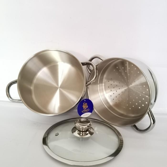 BIMA ORIGIN PREMIERE STEAMER 20 CM B2002520 Kukusan STAINLESS STEEL