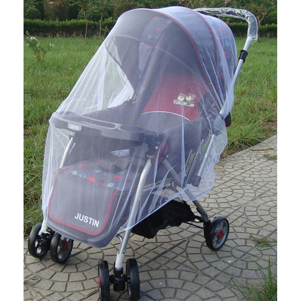 Baby Stroller Pushchair Mosquito Insect Shield Net Safe Infants Protection Mesh Stroller Accessories