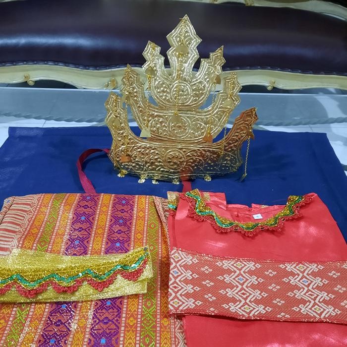 Baju adat batak mandailing anak TK SD // Pakaian adat batak mandailing