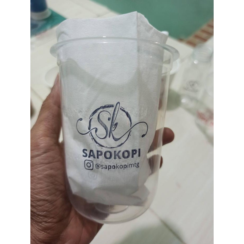 

Stempel Plastik Cup Botol Sterofoam Tinta Waterproof