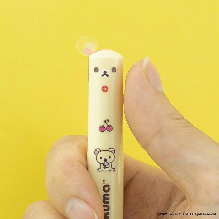 

Sakamoto Funbox MiMi San-X Rilakkuma Korilakkuma 2 Color Ballpoint Ink Pen 0.7mm Limited Edition